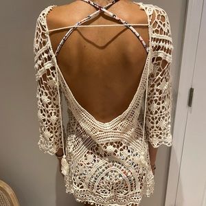 Amazon crochet cover up